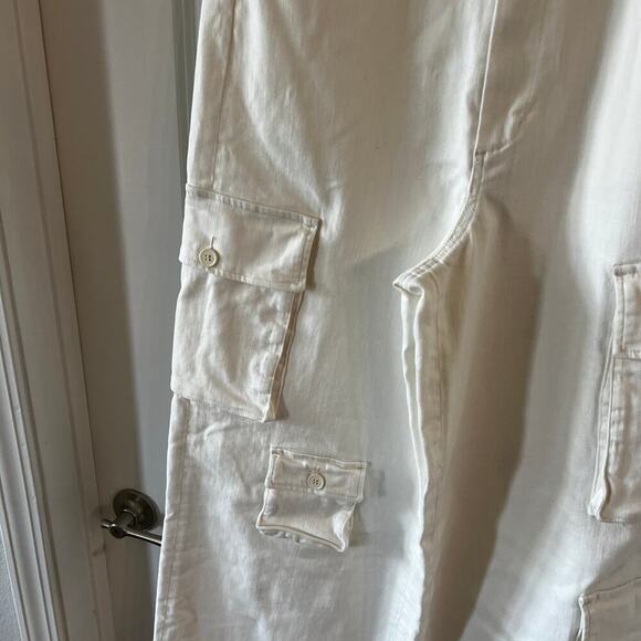 B24 The Frankie Shop HAILEY OVERSIZED CARGO PANTS Size Medium - Picture 3 of 8